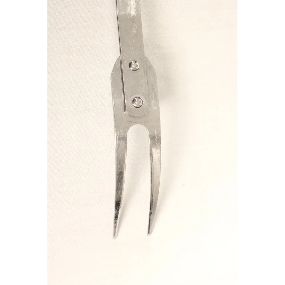 EKCO Forge Meat Fork Vintage Black Stainless Steel 11.5